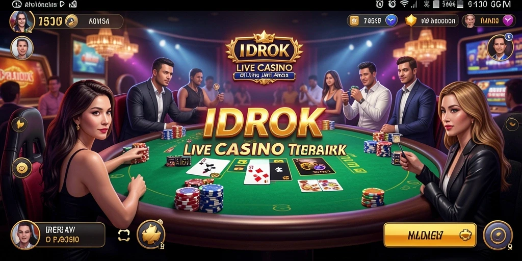 Gameplay Live Casino yang menegangkan dan interaktif.