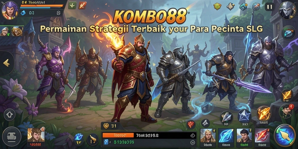 Tangkapan layar aksi gameplay yang mendebarkan di KOMBO88.