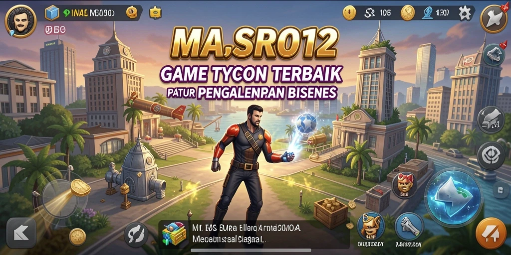 Tampilan gameplay menarik MASBRO12 yang menyenangkan.