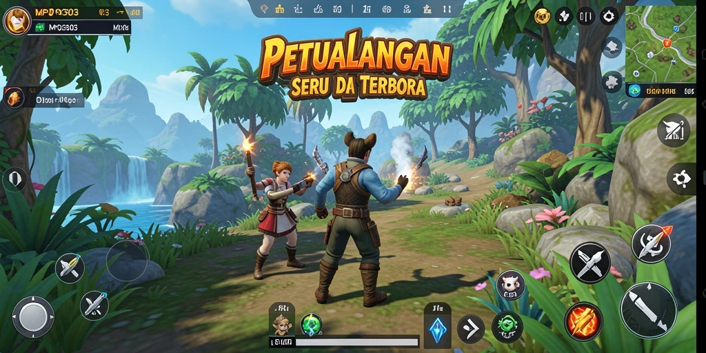 Tampilan gameplay <strong>MPO303</strong> di dunia terbuka yang mengesankan.