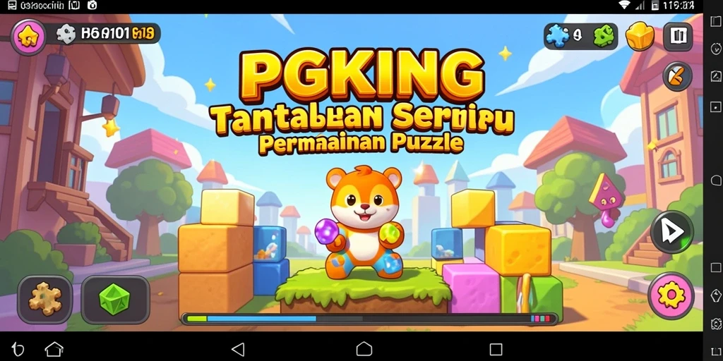 Tampilan gameplay PGKING yang menantang dan mengasyikkan.