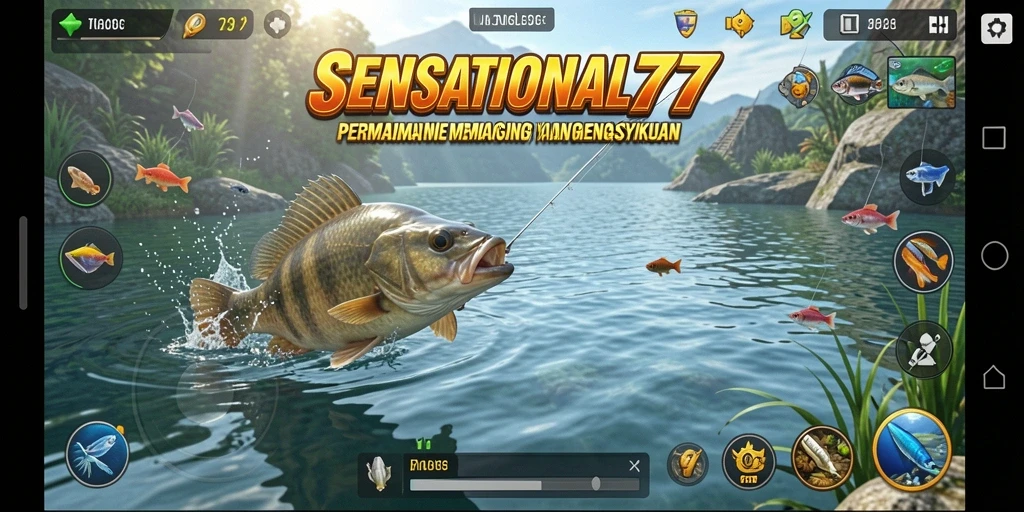 Tangkapan ikan yang menegangkan dalam permainan SENSATIONAL77.