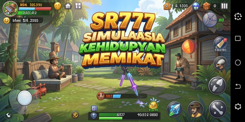 Tampilan gameplay SR777 yang menakjubkan dan interaktif.
