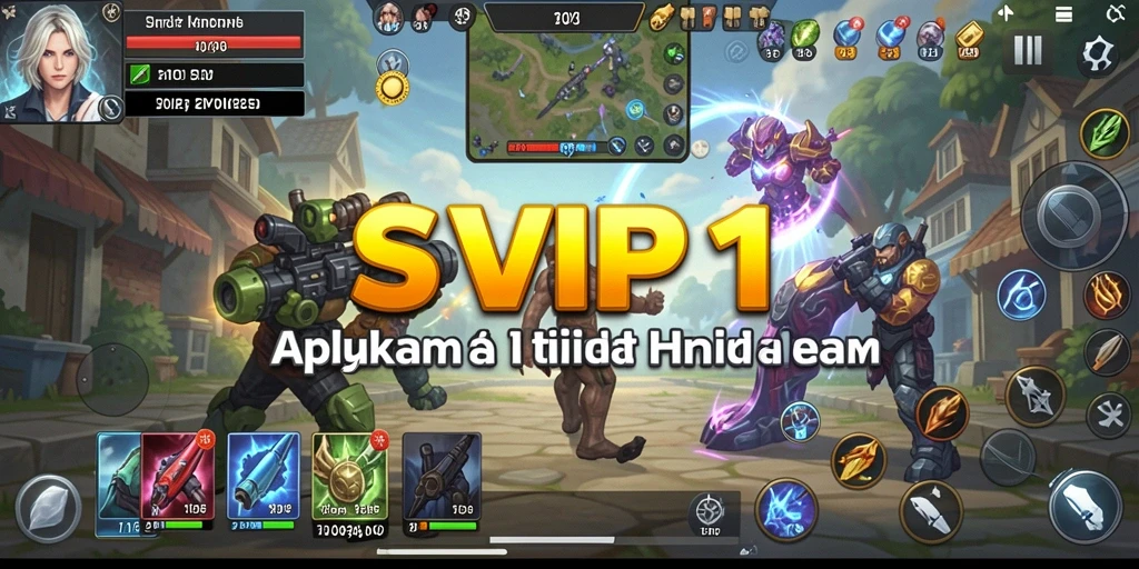 Tampilan antarmuka user-friendly SVIP1 yang mempermudah navigasi.