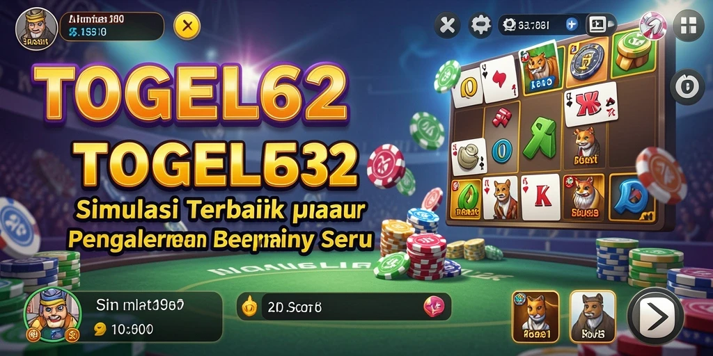Tampilan gameplay menarik dari TOGEL62 yang penuh strategi.