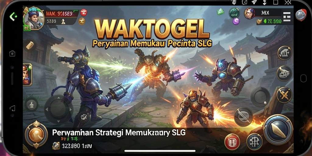Tampilan gameplay seru dan strategis dalam WAKTOGEL.